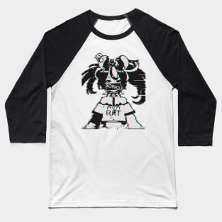 Hakos Baelz Hololive English Glitched Baseball T-Shirt